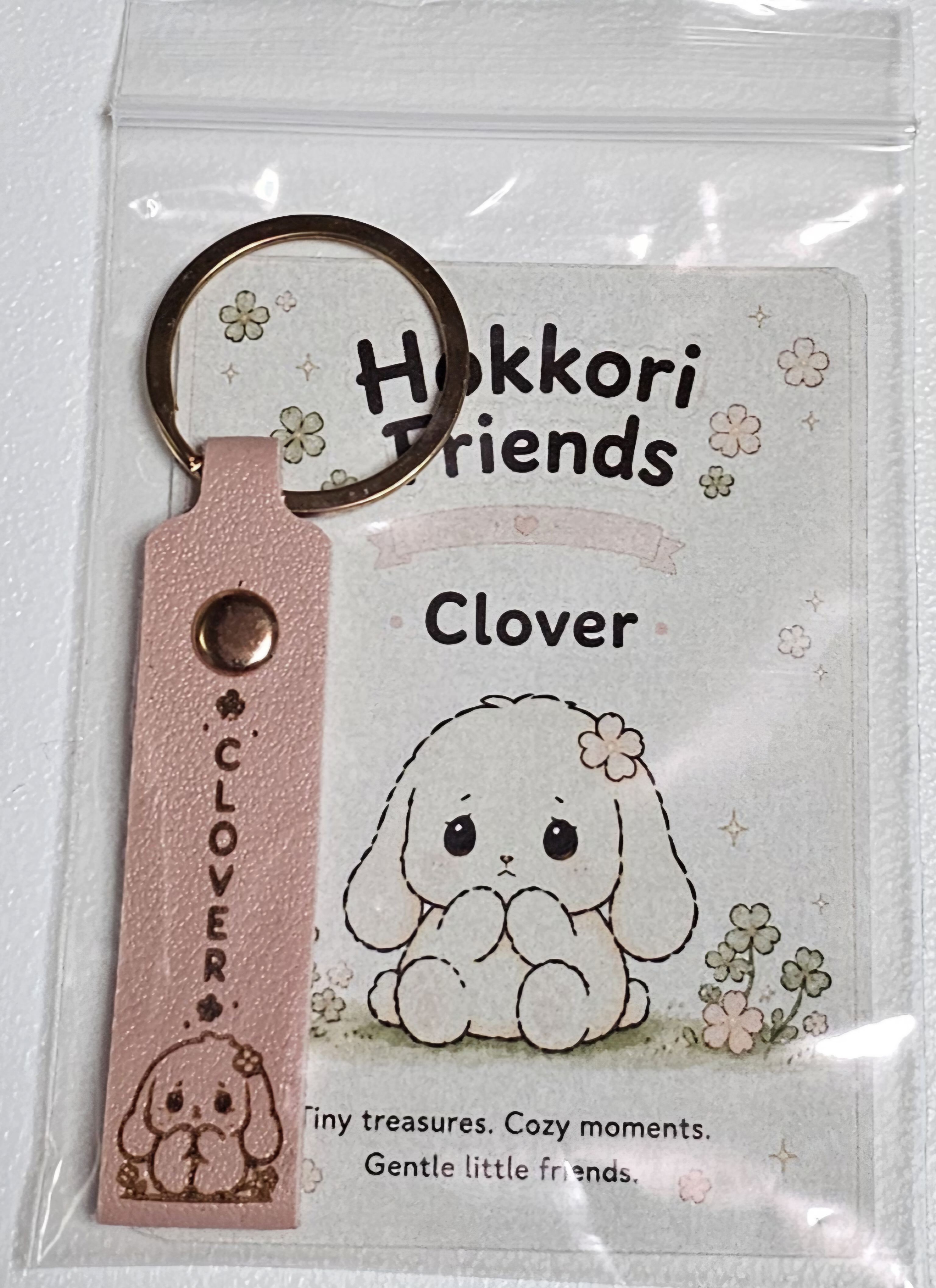 Hokkori Friends Clover Little Reminder Tag